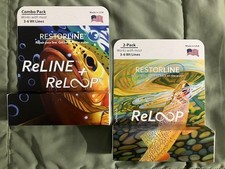RESTORLINE ReLine + ReLoop Combo Pack 3-6 Wt Lines & bonus ReLoop 2-Pack 3-6 Wt
