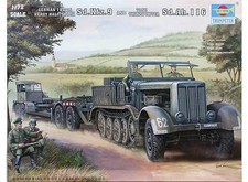 Trumpeter TP07275 1/72 - German Sd.Kfz.9  18t Half Track w/Sd.Ah.116
