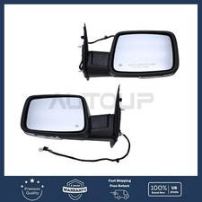 Power Heated Turn Signal Towing Mirrors For 2009-2018 Ram 1500 2500 3500 Pair