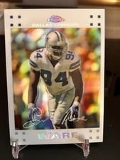 2007 TOPPS CHROME WHITE REFRACTOR DEMARCUS WARE /869- PACK FRESH