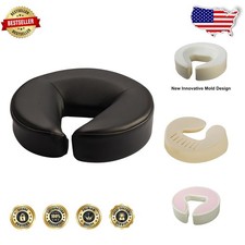 Comfortable Massage Face Pillow Black 3.5" - Lightweight, Durable, Fits All