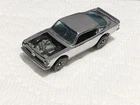 HOT WHEELS RED LINE CHROME CLUB CAR KING KUDA w DARK INTERIOR
