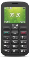 Doro 1380 Unlocked 2G Dual SIM Mobile Phone for Seniors with 2.4" Display