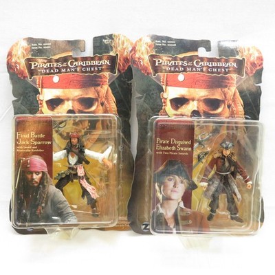 Pirates of The Caribbean Dead Man's Chest Final Battle Jack Sparrow & Elizabeth