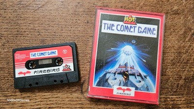 ATARI COMPUTER 800 XL XE - THE COMET GAME #RG11 CIB FIREBIRD BIG BOX CASSETTE