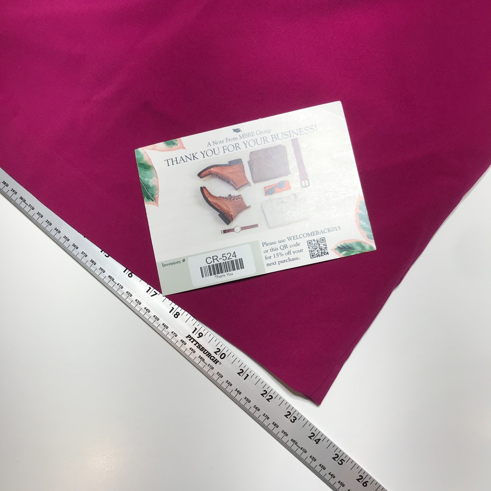 Le Suit Two Piece Womens 14W Purple Lined Blazer Jacket & Pencil Skirt *Stain*