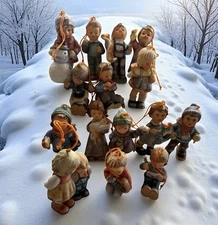 Berta Hummel Christmas Ornament 5 Sets 15 Pieces