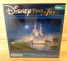 Sealed Disney Cinderella Puzzle 1000 Pc Fine Art Peter Ellenshaw NEW