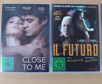 2 Erotikthriller DVD: Close to me -Riccardo Scamarcio / Il Futuro - Rutger Hauer