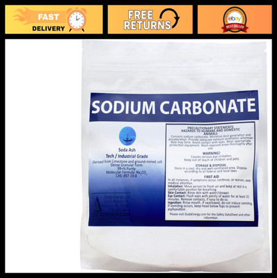 Duda Energy sc1f Pure Sodium Carbonate Dense Soda Ash Na2CO3 pH Adjust Chemical