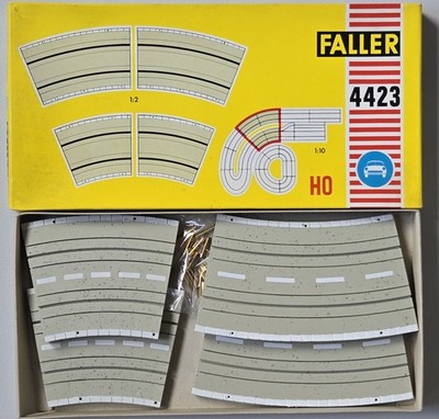 Faller AMS 4423 ~~ 2 x 22° + 2 x 23 Grad in OVP, 60er Jahre Spielzeug #DEZ4136