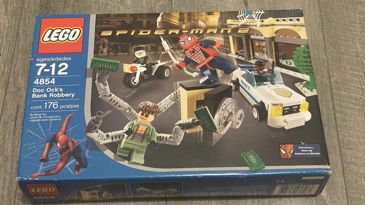 LEGO Doc Ock's Bank Robbery 4854 Spider-Man 2 Set 176 Pieces