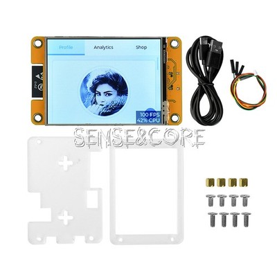 2.8'' ESP32 WiFi Bluetooth Dev Board ST7789 240*320 Smart Screen Display + Case