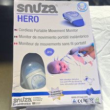 Snuza Hero Cordless Portable Baby Movement Monitor MPN 98346 00242