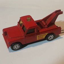 Vintage Corghi Junior Land Rover Wrecker - Made In Gr. Britain 1980s Toy Vintage Corghi Junior Land Rover Wrecker - Made In Gr. Britain 1980s Toy
