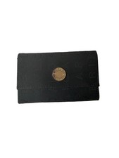 Bulgari Logo Mania Black 6-ring Key Case With Silver Hardware