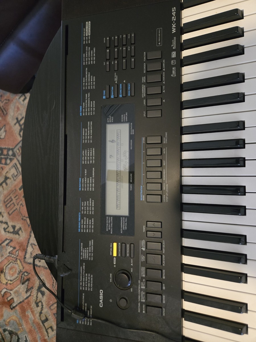 Casio WK245 76-Key Electronic Keyboard for sale online | eBay
