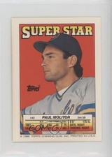 1988 Super Star Sticker Back Cards Paul Molitor Lance McCullers Tom Henke 1t8