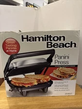BRAND NEW HAMILTON BEACH 25460Z PANINI PRESS - SANDWICH MAKER
