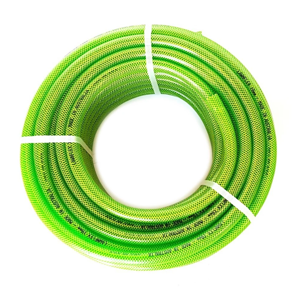 19 mm High Visibility Garden Hose: AS 2620-1, 8 Year Warranty, 50-100 m DD