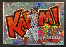 Marcelo Mayer Kaboom! RC Rookie #6 Red Sox 2025 Panini Prospect Edition