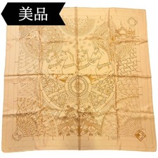 Sciarpa Hermes Silk Carre 90 Vittoria di Venezia Bandana con etichetta usata dal Giappone