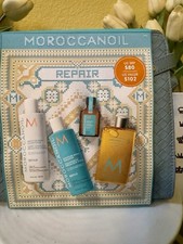 New Moroccanoil 4pc. Volume Gift Set Shampoo, Conditioner, Oil,  Shower Gel