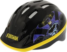Batman Helmet Safety 52-56cm Bike Adjustable Outdoor Cycling Kids Black
