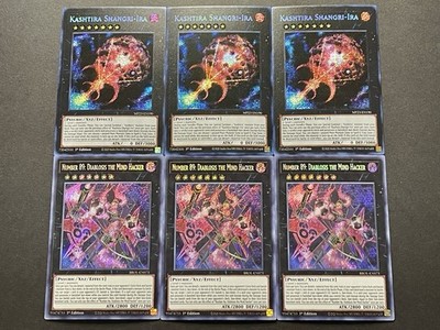 3x Kashtira Shangri-Ira + 3x Number 89: Diablosis The Mind Hacker I YuGiOh!