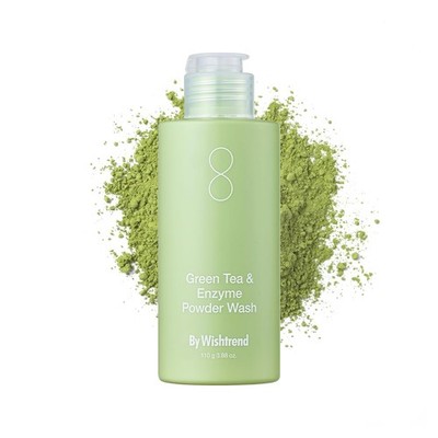Green Tea & Enzyme Powder Wash, Gentle Face Wash for Sensitive Skin, Removes ...