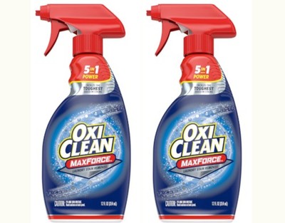 OxiClean Max Force Spray,  12oz. - Pack of 2