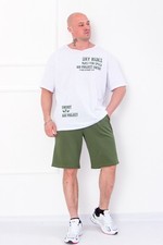 Oversized Men  s Ensemble   Trendy Fit  Relaxed Design, Summer, Nosi svoe 81...