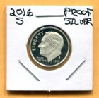 Gem 2016-S Proof Cameo Silver Roosevelt Dime - Free Shipping