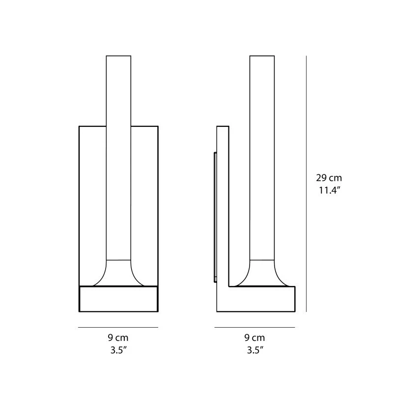 GOODNIGHT Kartell ARGENTO applique led originale NUOVO DA COLLEZIONE - Immagine 4 di 4