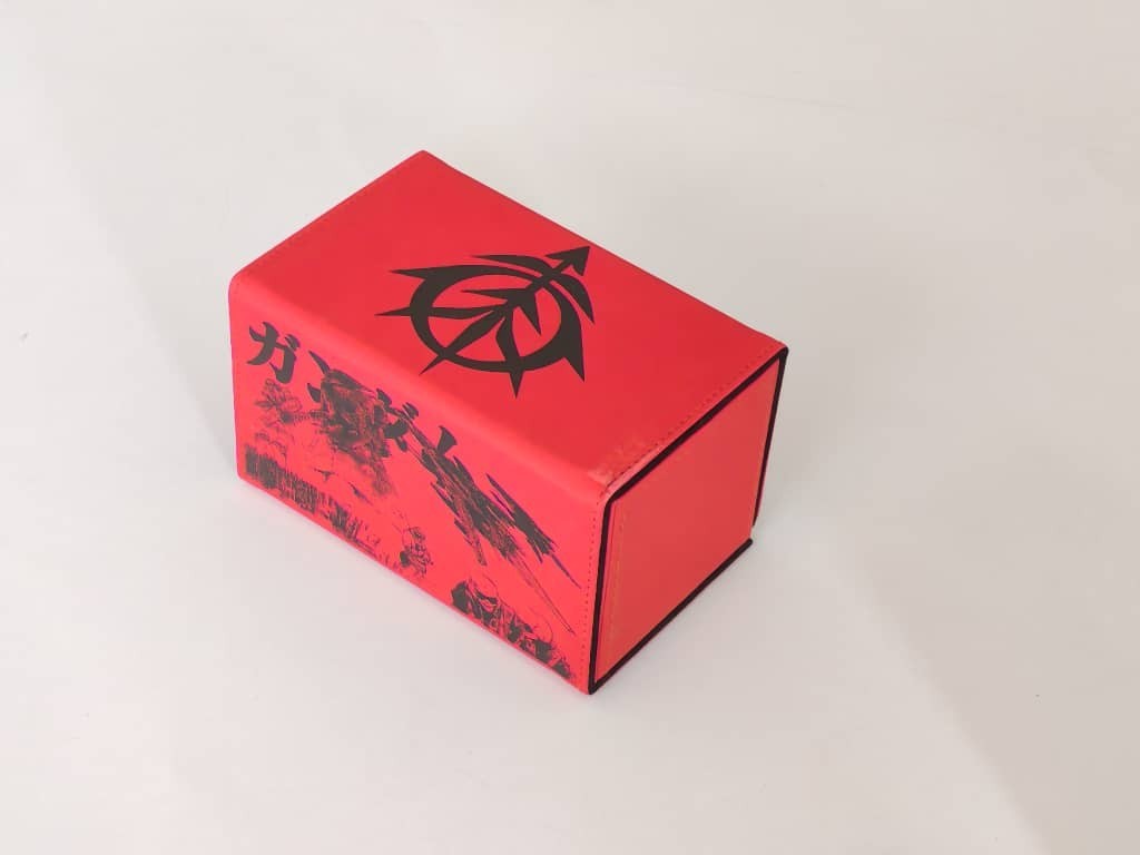 NEO ZEON Gundam TCG Trading Card Game Custom Deck Box 100+ Cards