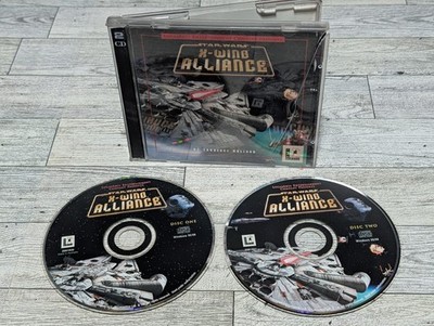 STAR WARS X-WING ALLIANCE +1Clk Windows 11 10 8 7 Vista XP Install 2 Disc Game