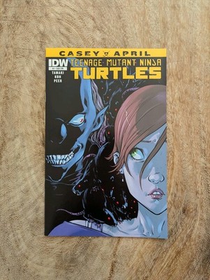 Teenage Mutant Ninja Turtles Casey & April #4 Sub Variant IDW Comics 2015 TMNT
