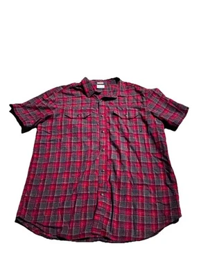 Columbia Men Multicolor Short Sleeve Button Down Casual Shirt Large - Image 1 of 4