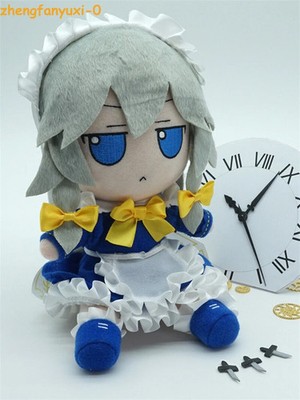 NEW Touhou Project Fumo Izayoi Sakuya Plush Doll Stuffed Toy Cartoon Gift 20cm