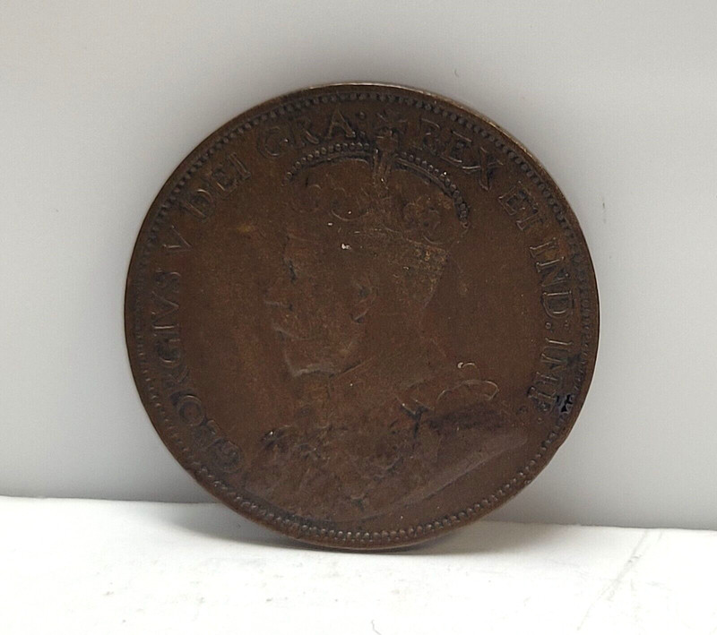 1913 Canada Copper Large Cent Ungraded Uncertified