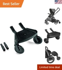 Versatile Ride Along Board for Standard Strollers - Easy Attachment & Storage