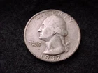 1937-S WASHINGTON QUARTER GREAT KEY DATE COIN!!    #10