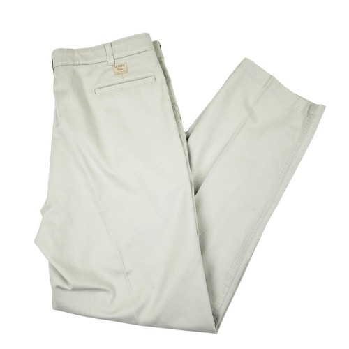 Vintage Savane Size 36X32 Men's Pleated Front No Wrinkle Khakis Chino Pants eBay