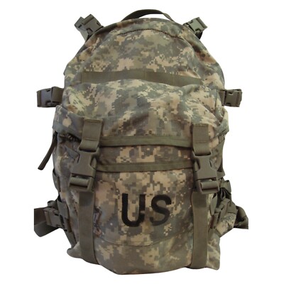 US Military Army ACU MOLLE Tactical Assault Patrol 3 Day Backpack Pack Poor/FAIR