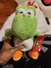 NWT Super Mario Yoshi Plush Stuffed Animal Toy 10" 2019 Nintendo