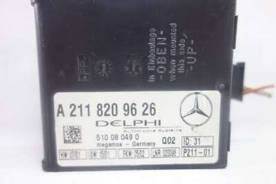 Alarm Module Mercedes W211 A2118209626 A 211 820 96 26 Delphi