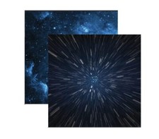 Space Warp - Space Wars - 12X12 Scrapbook Papers by Reminisce - 5 sheets