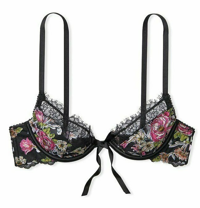 Victoria’s secret $70 VICTORIAS SECRET DREAM ANGELS UNLINED DEMI BRA EMBROIDERED