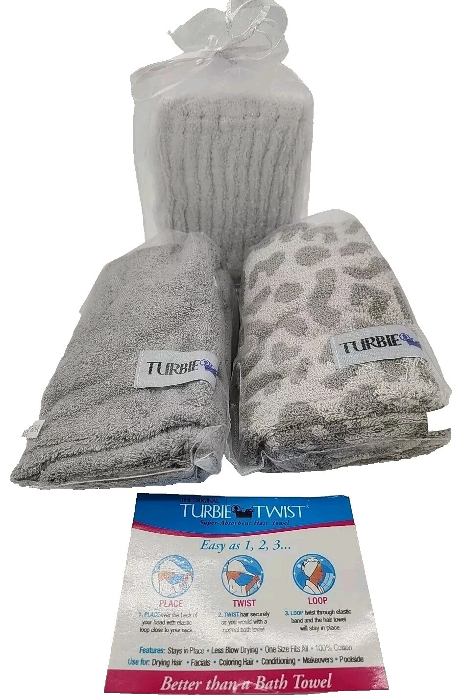 Toallas de pelo White 100% Algodón