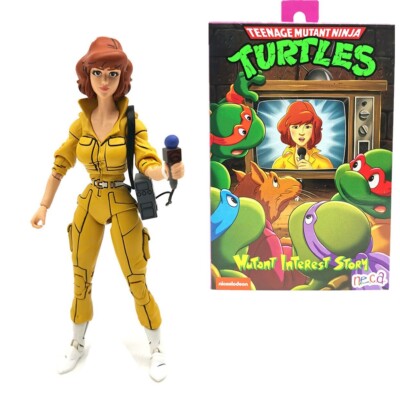 TMNT April O'Neil Ultimate Teenage Mutant Ninja Turtles Figur NECA Geschenkidee